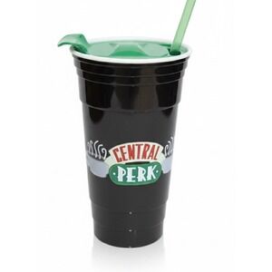 32 oz F•R•I•E•N•D•S cup with straw NWT